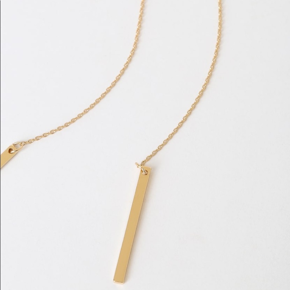 Run to You Gold Choker Necklace Set NWT Lulus - Picture 4 of 6